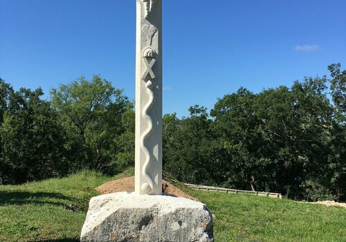 Restauration de la croix de Graule